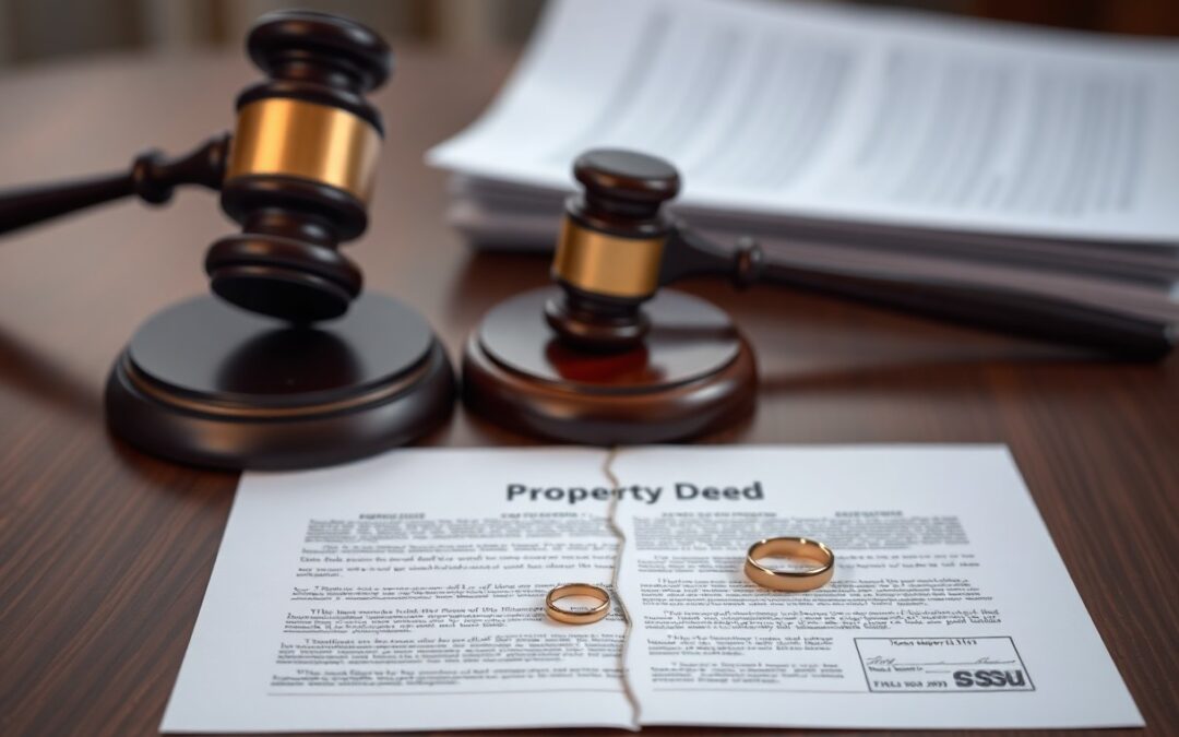 Dividing Property in Divorce – What the Law Says